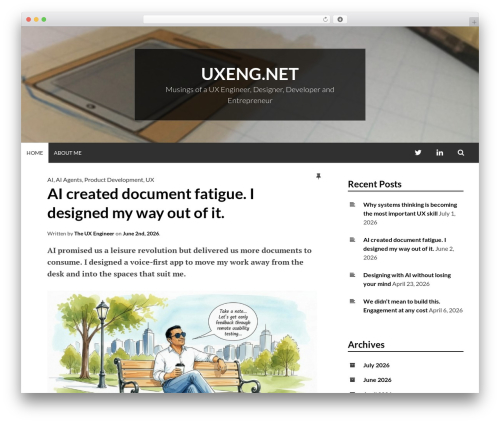Simone WordPress theme - uxeng.net Simone WordPress theme - uxeng.net