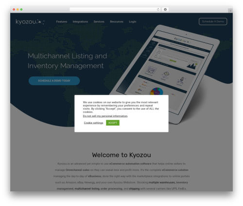 Sparks theme WordPress - kyozou.com