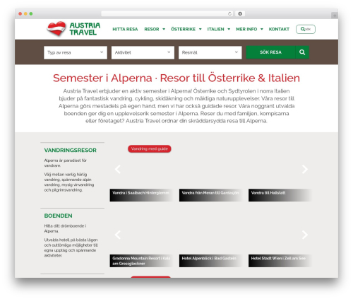 temat WordPress theme - austriatravel.se