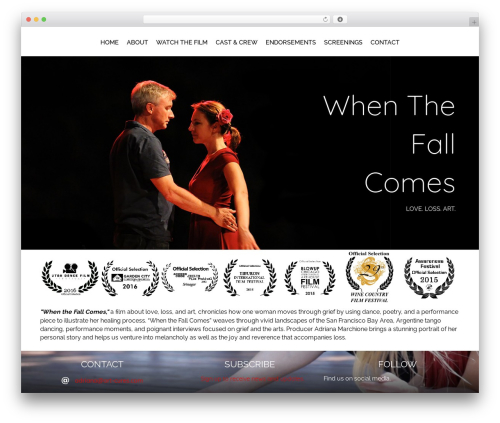 Theme WordPress Beaver Builder Theme - whenthefallcomes.com