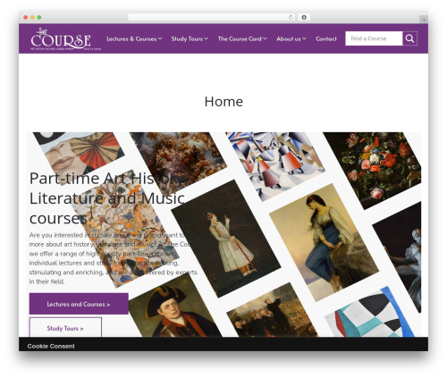 Theme WordPress UnderStrap BUILDER - thecoursestudies.co.uk