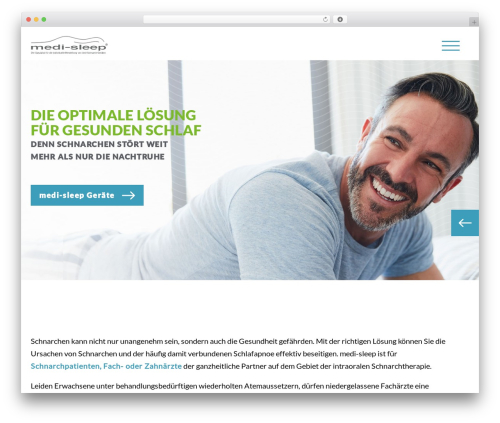 th3design basic WP theme - medi-sleep.de