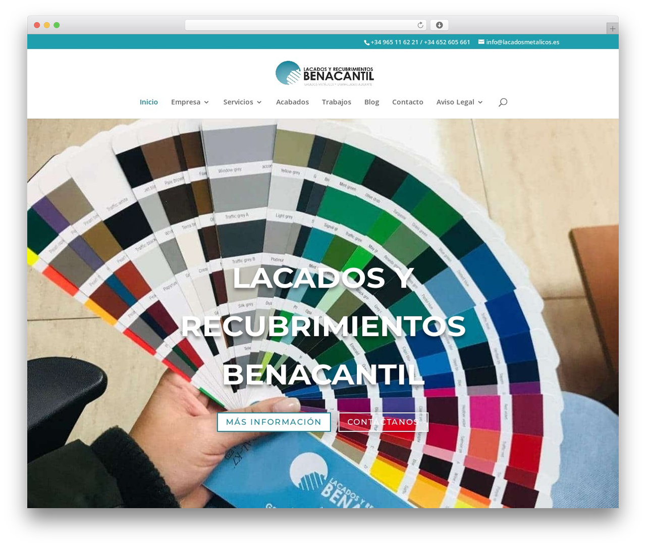 WordPress theme Divi - lacadosmetalicos.es WordPress theme Divi - lacadosmetalicos.es