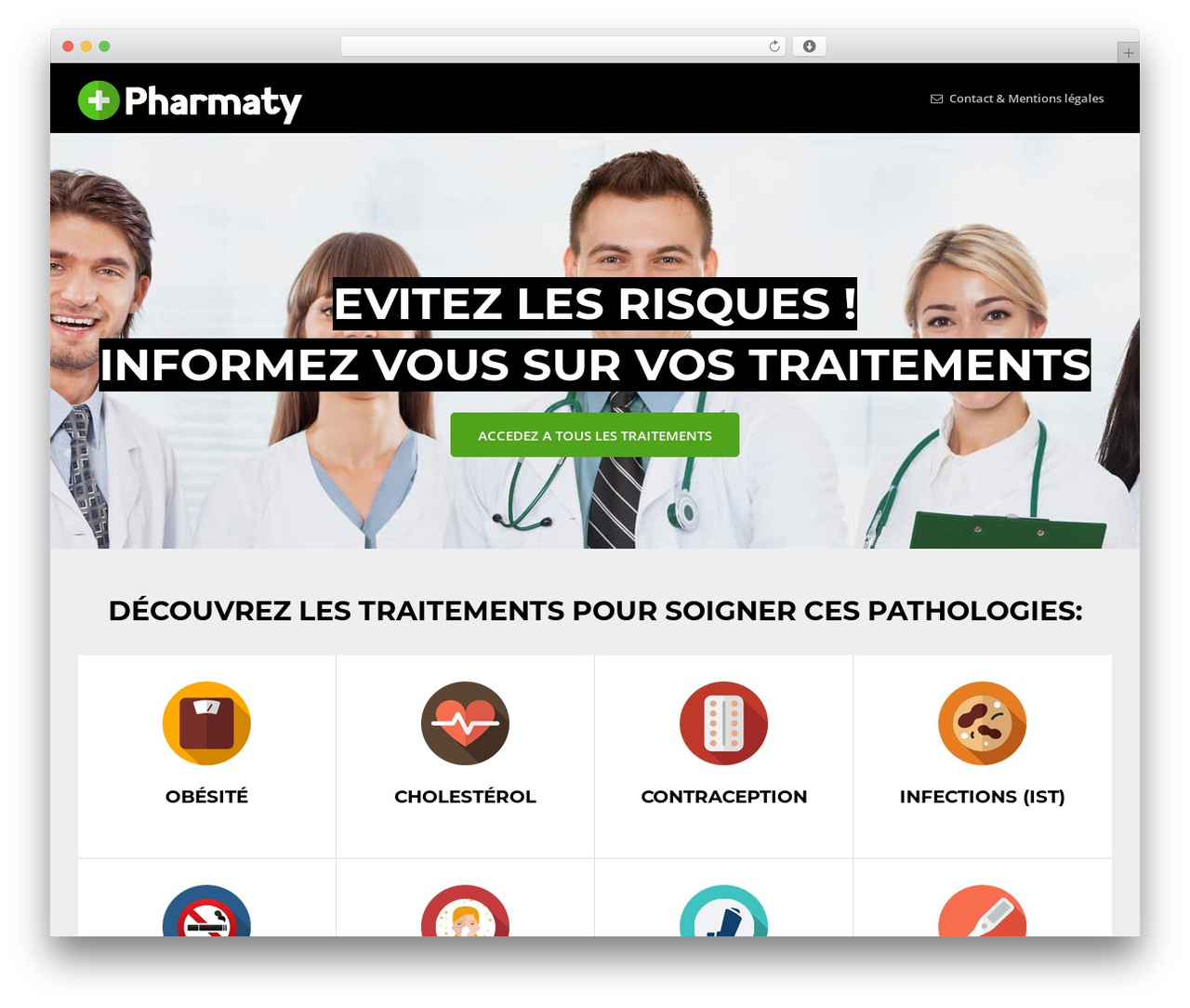 WordPress theme Pharmaty - pharmaty.com