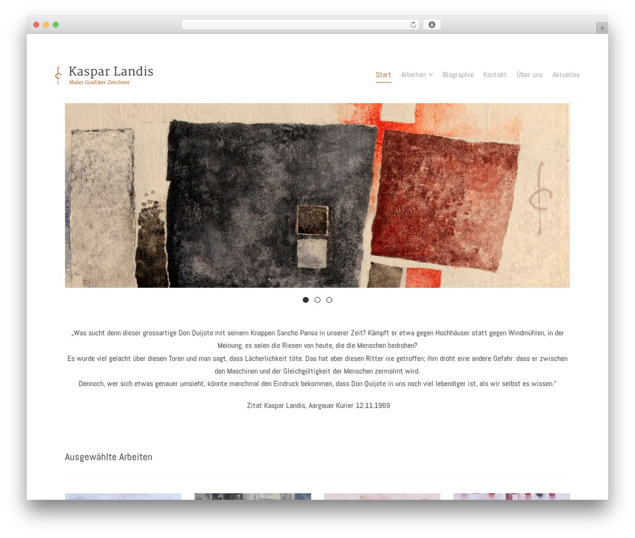 WordPress website theme Workality Plus - kasparlandis.ch