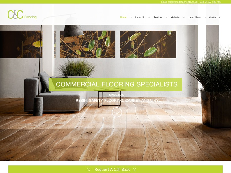 C&C Flooring top WordPress theme by Andy Doherty