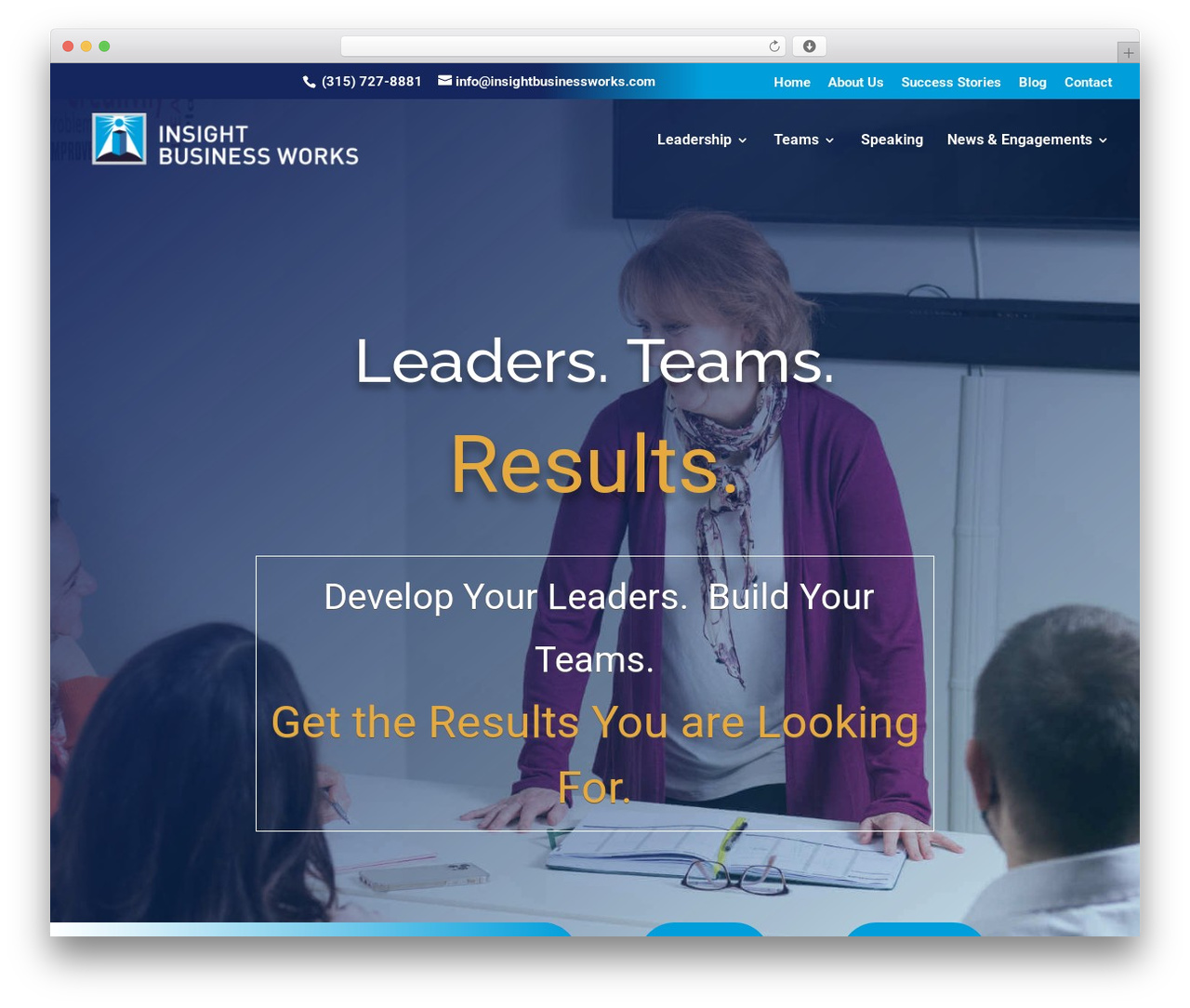 Divi WordPress theme - insightbusinessworks.com