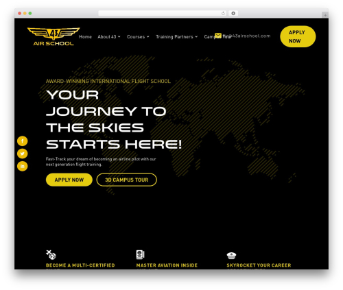 Monarch 2 WordPress plugin - 43airschool.com