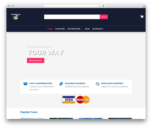Ova tour booking WordPress plugin - caribbeanmyway.com