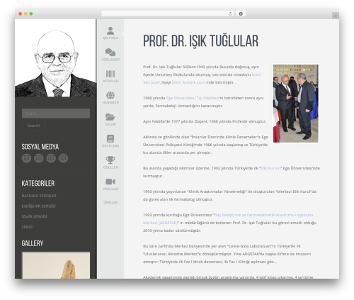 Profiler WordPress theme design - isiktuglular.com Profiler WordPress theme design - isiktuglular.com