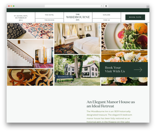 Punchcard WordPress theme - woodbourneinn.com