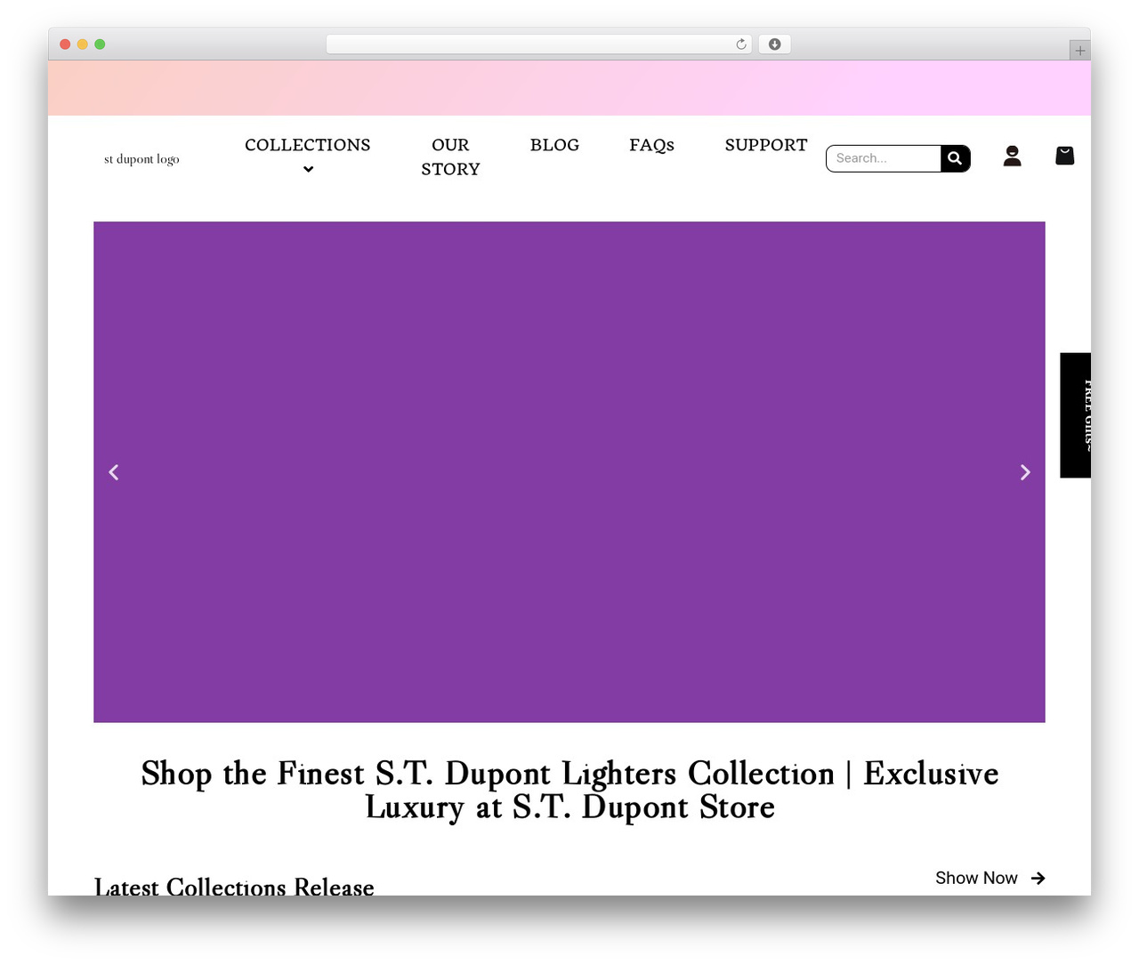 Shoptimizer WordPress theme - st-dupontstore.com