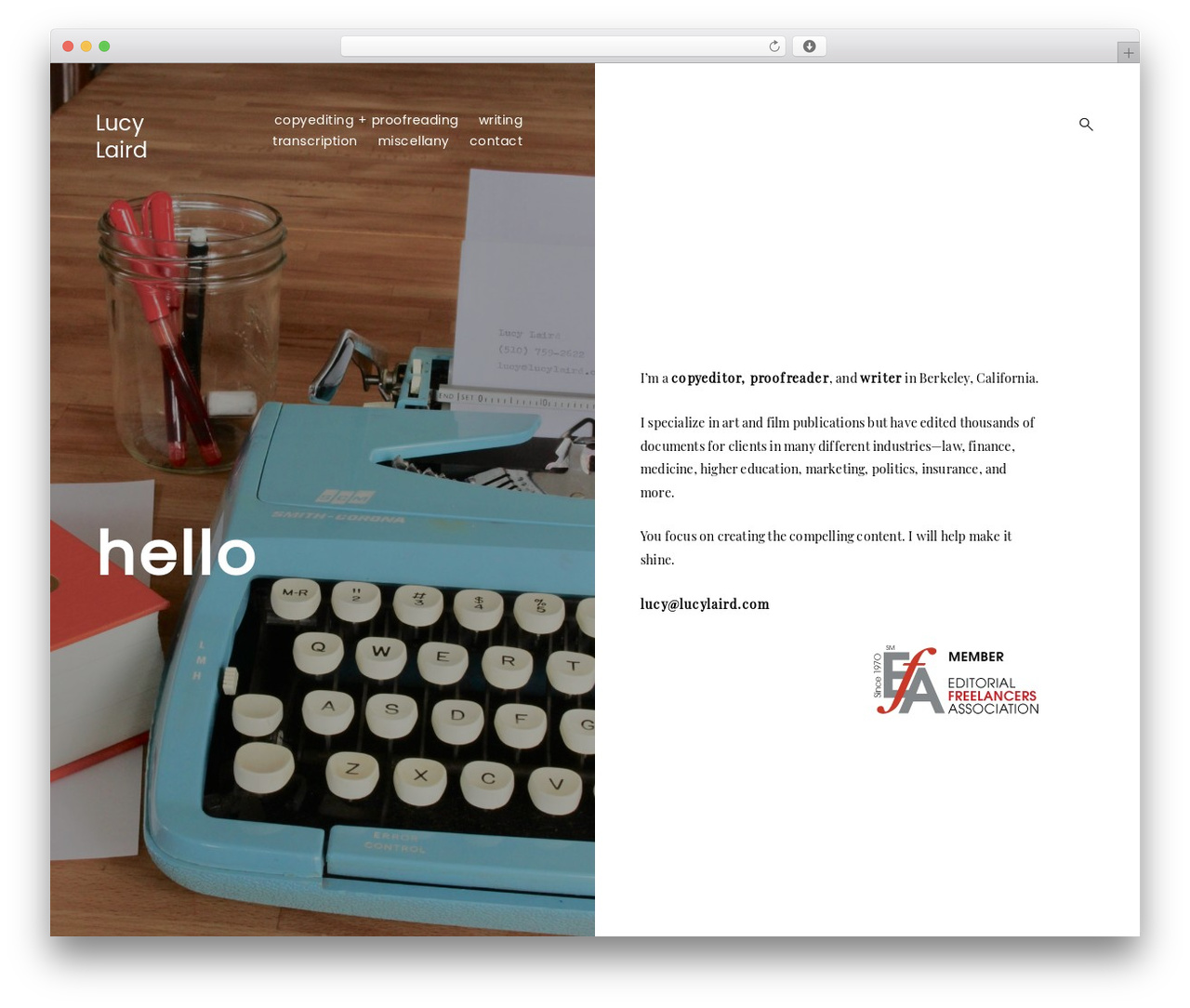 Theme WordPress Aperitive. - lucylaird.com