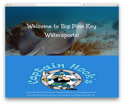 Theme WordPress Divi - bigpinekeywatersports.com