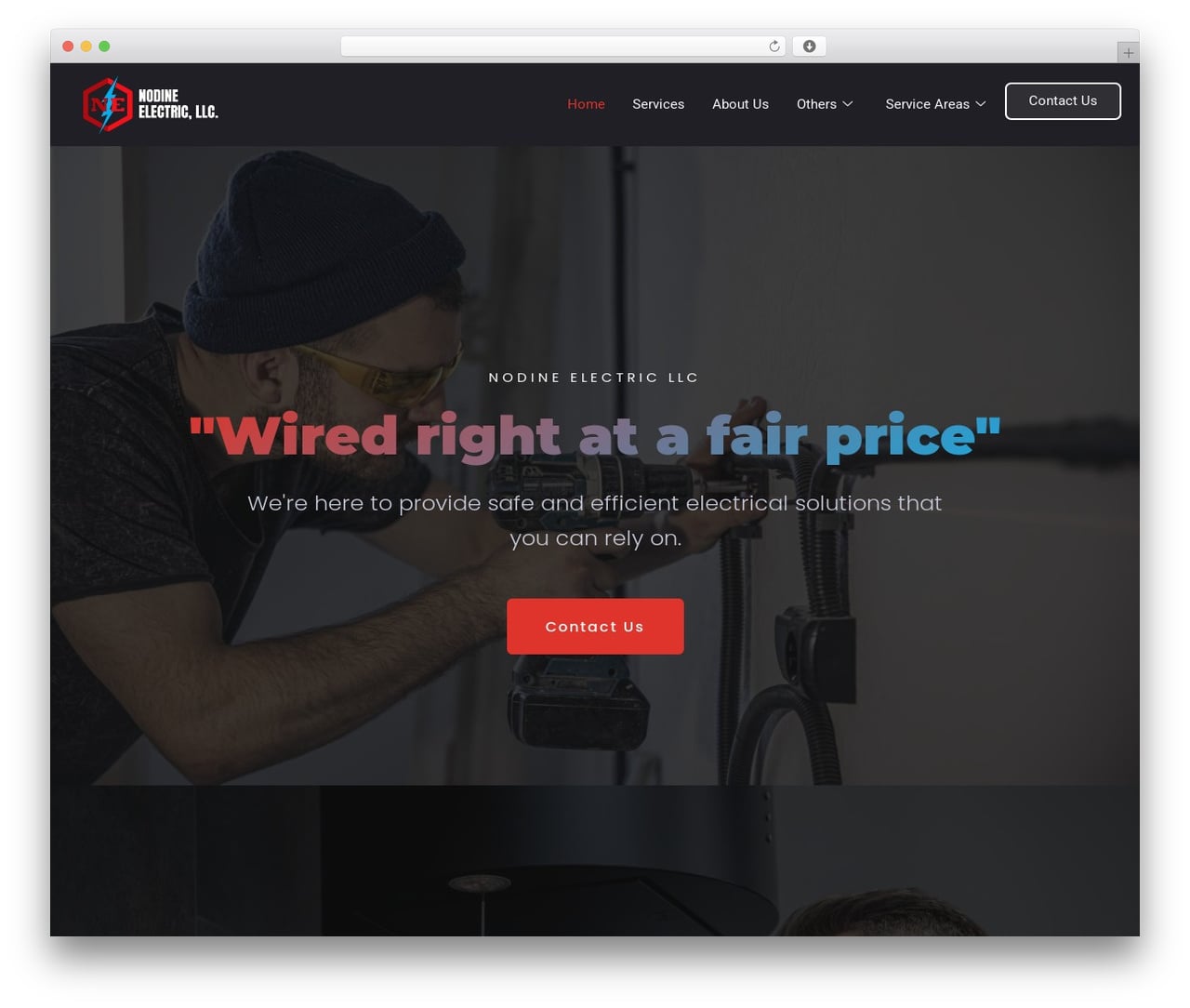 Trydo WordPress website theme - nodineelectric.com Trydo WordPress website theme - nodineelectric.com