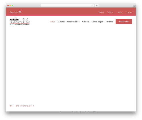 Uncode best hotel WordPress theme - centergranvia.com