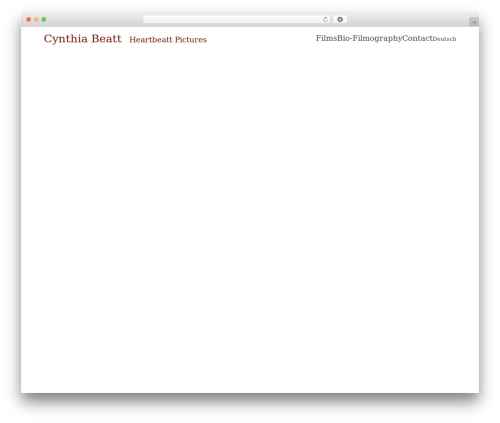 Qtranslate xt 3.16.1 WordPress plugin - cynthiabeatt.com