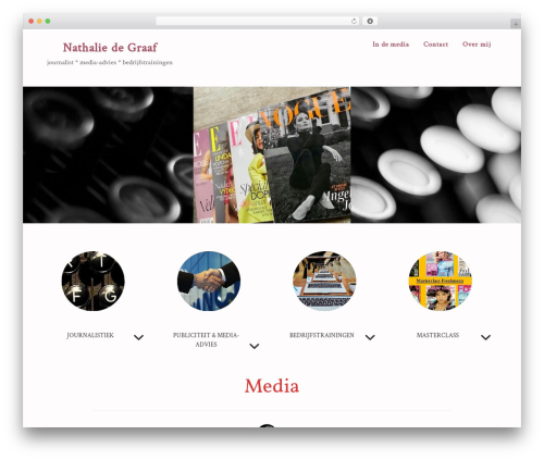 Spiced widgets WordPress plugin - nathaliedegraaf.nl