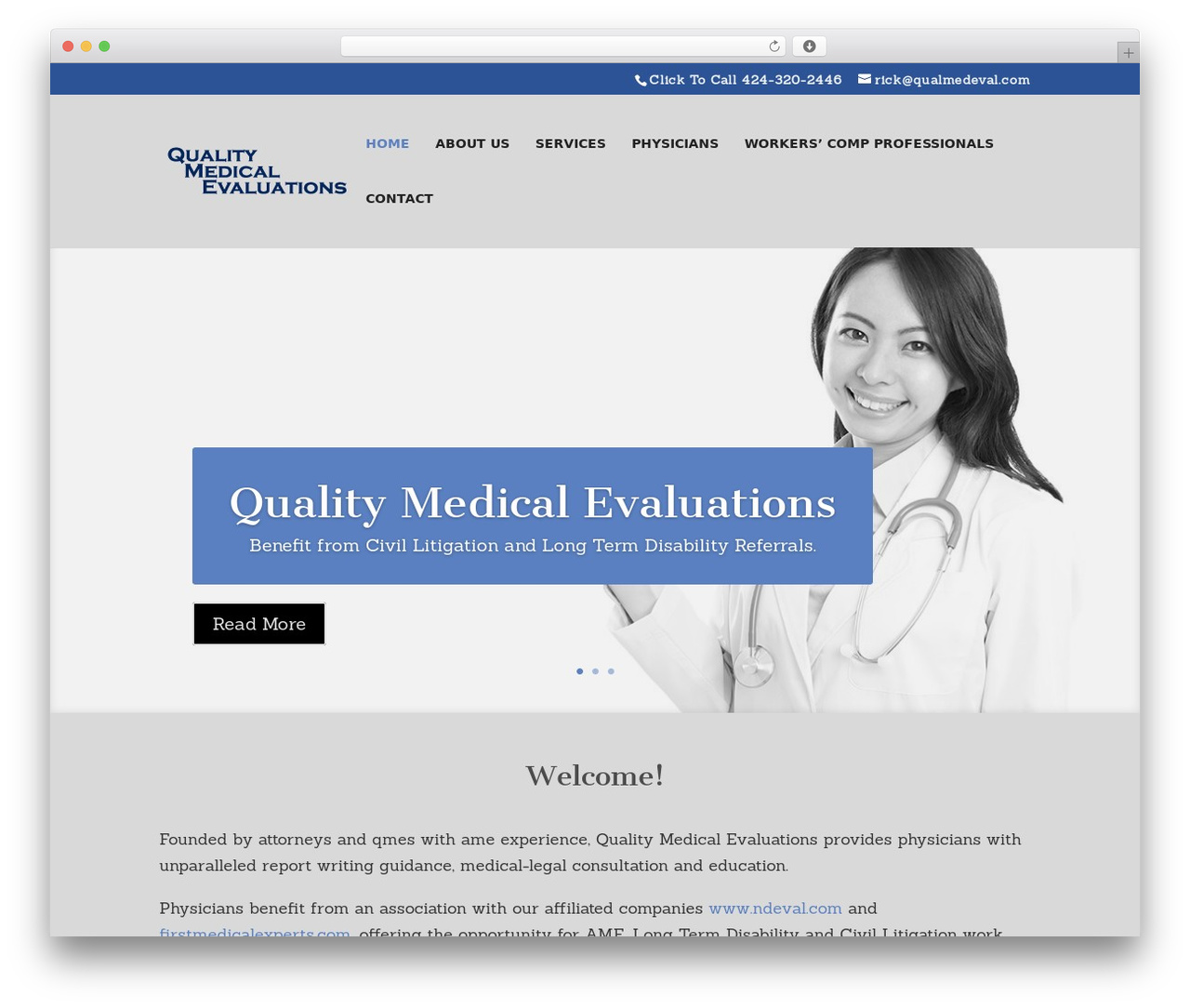 WordPress theme Divi - qualmedeval.com WordPress theme Divi - qualmedeval.com