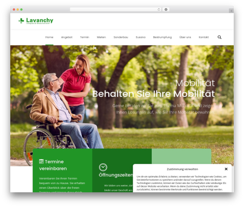 WordPress theme MediClinic - lavanchy.ch