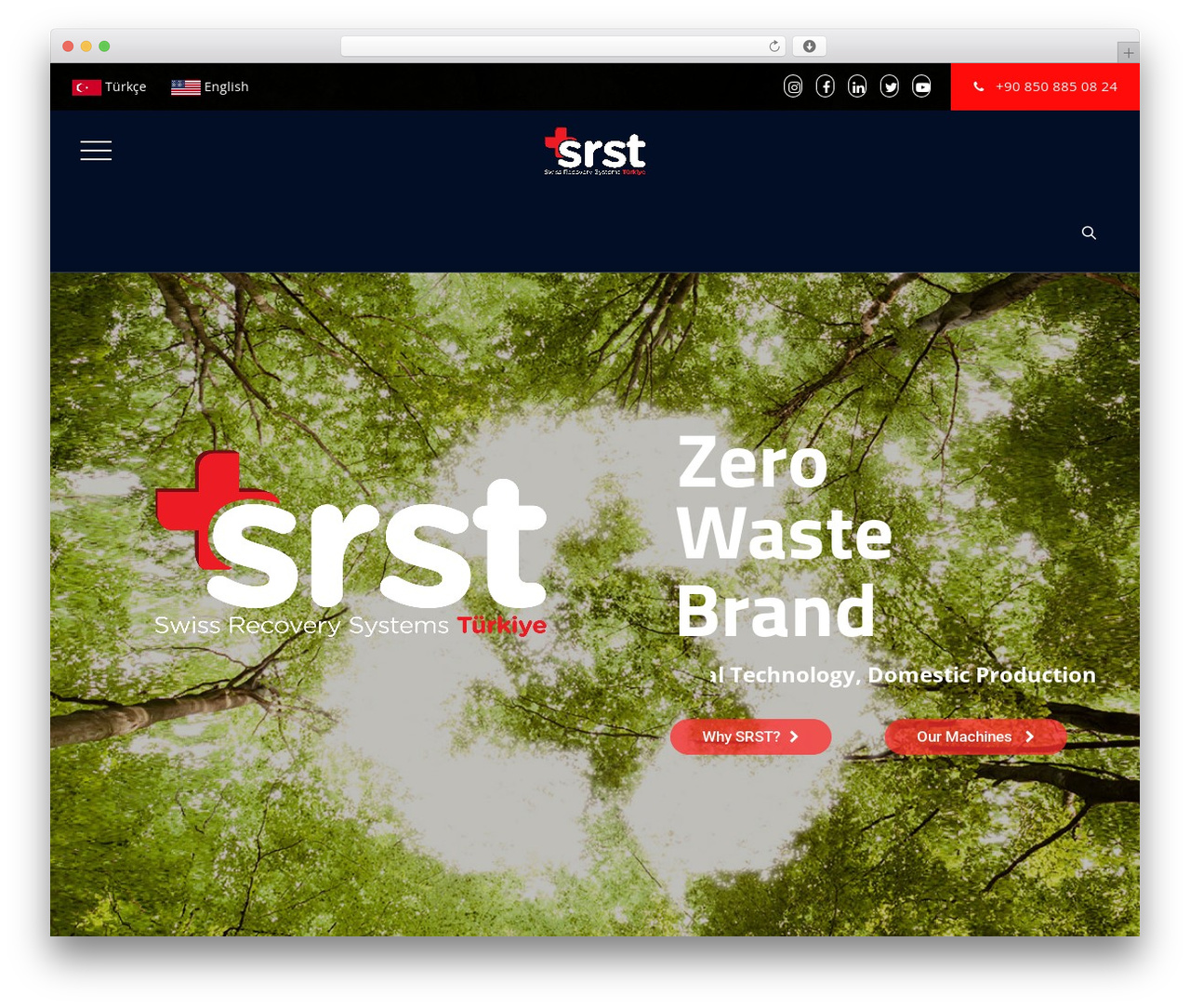 WordPress theme Tectxon - www.srst.com.tr