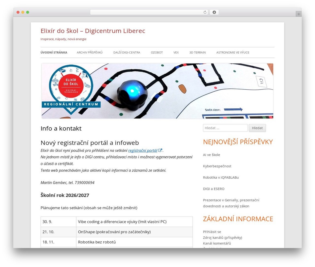 WordPress theme Tiny Framework - elixirict.cz WordPress theme Tiny Framework - elixirict.cz