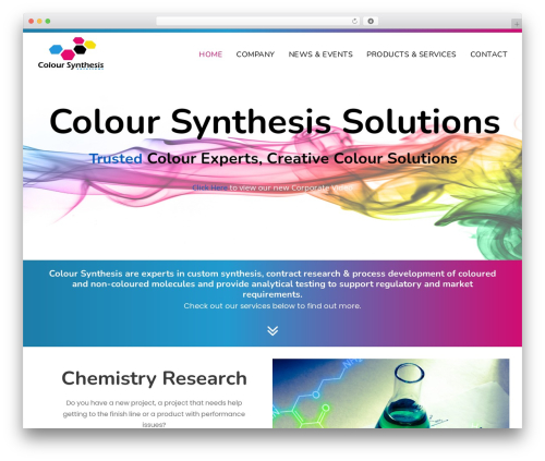 WordPress website template SEOCrawler - colour-synthesis.com