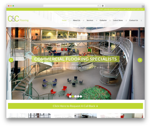 C&C Flooring theme WordPress - altroexperts.com