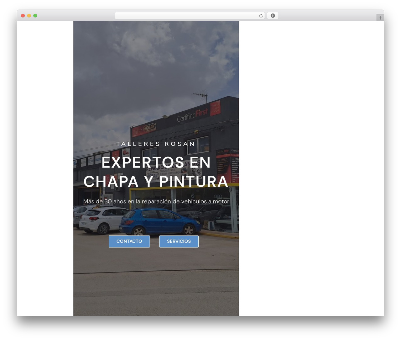 GeneratePress WordPress theme - talleresrosan.es