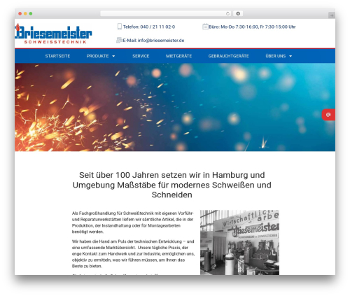 Hello Elementor WP theme - briesemeister.de