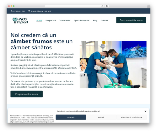Rola WordPress theme - pro-implant.ro