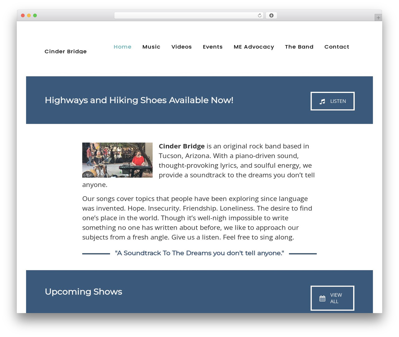 SoundRise WordPress theme - cinderbridge.com SoundRise WordPress theme - cinderbridge.com
