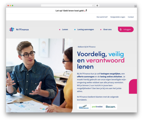 Tempel settings WordPress plugin - nr7finance.nl