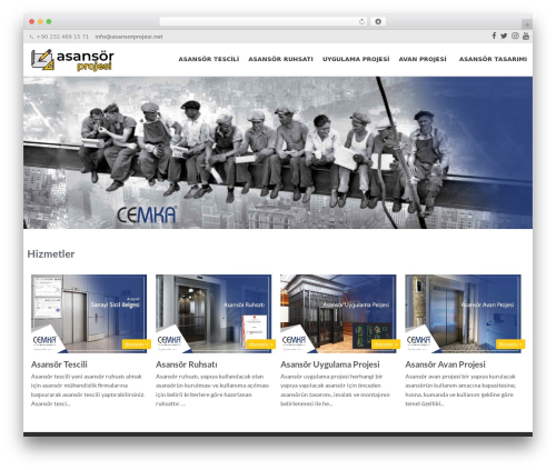 Theme WordPress Hosteva - asansorprojesi.net