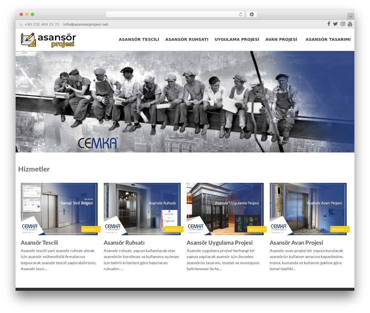 Theme WordPress Hosteva - asansorprojesi.net