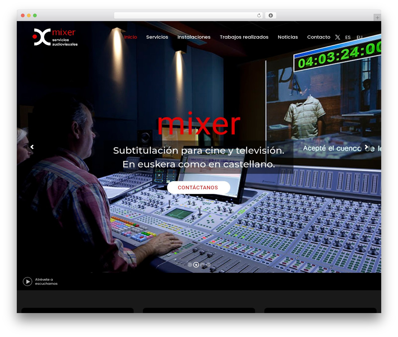 Trydo theme WordPress - mixer.eus Trydo theme WordPress - mixer.eus