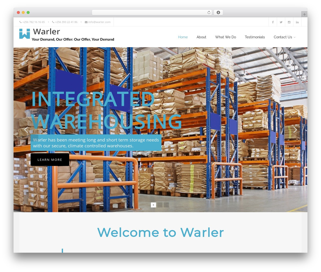warler WordPress theme - warler.com warler WordPress theme - warler.com