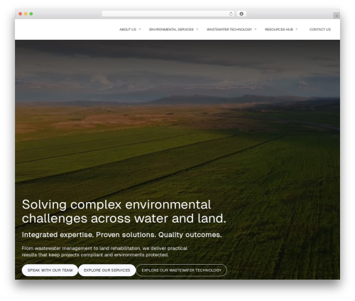 WordPress theme Launchpad Platform - beneterra.com