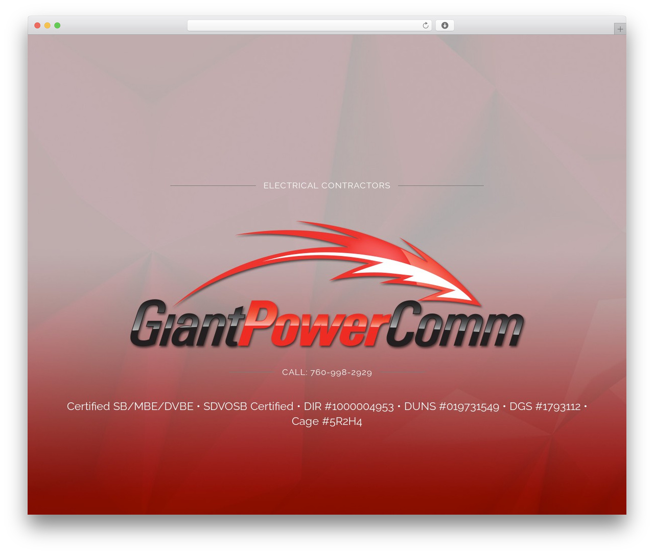 Alpine WordPress theme - giantpowercomm.com