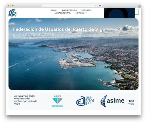 Binox WordPress theme - fupv.es