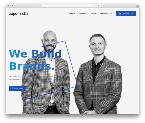Leverage theme WordPress - zapomedia.com