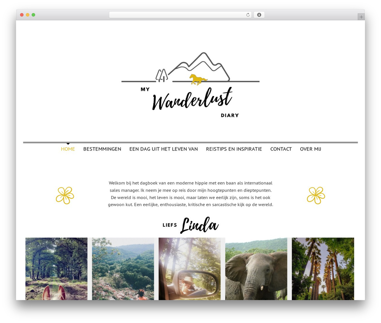 Theme WordPress Christopher - mywanderlustdiary.com