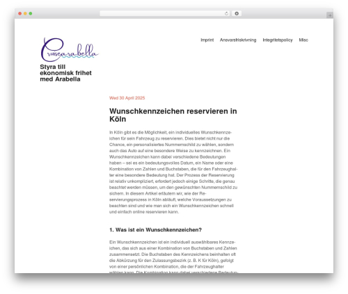 Theme WordPress Maker - cruisearabella.com Theme WordPress Maker - cruisearabella.com
