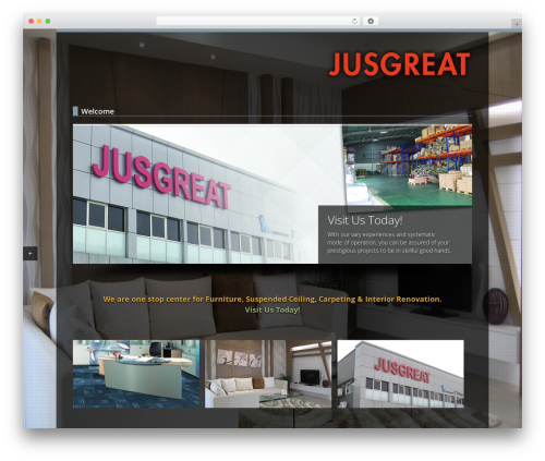 Theme WordPress Spotless - jusgreat.com