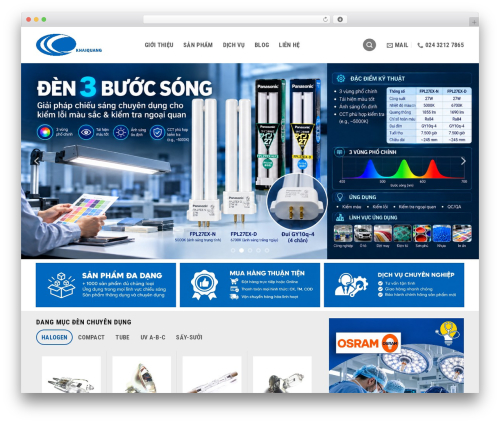 Theme WordPress WebDaiTin - denchuyendung.com