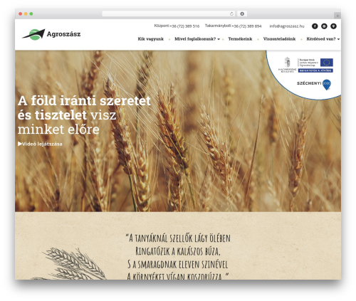 Theme WordPress wpsource - agroszasz.hu