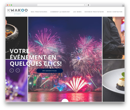 WordPress theme KIFF. Theme Base - kwakoo-event.be