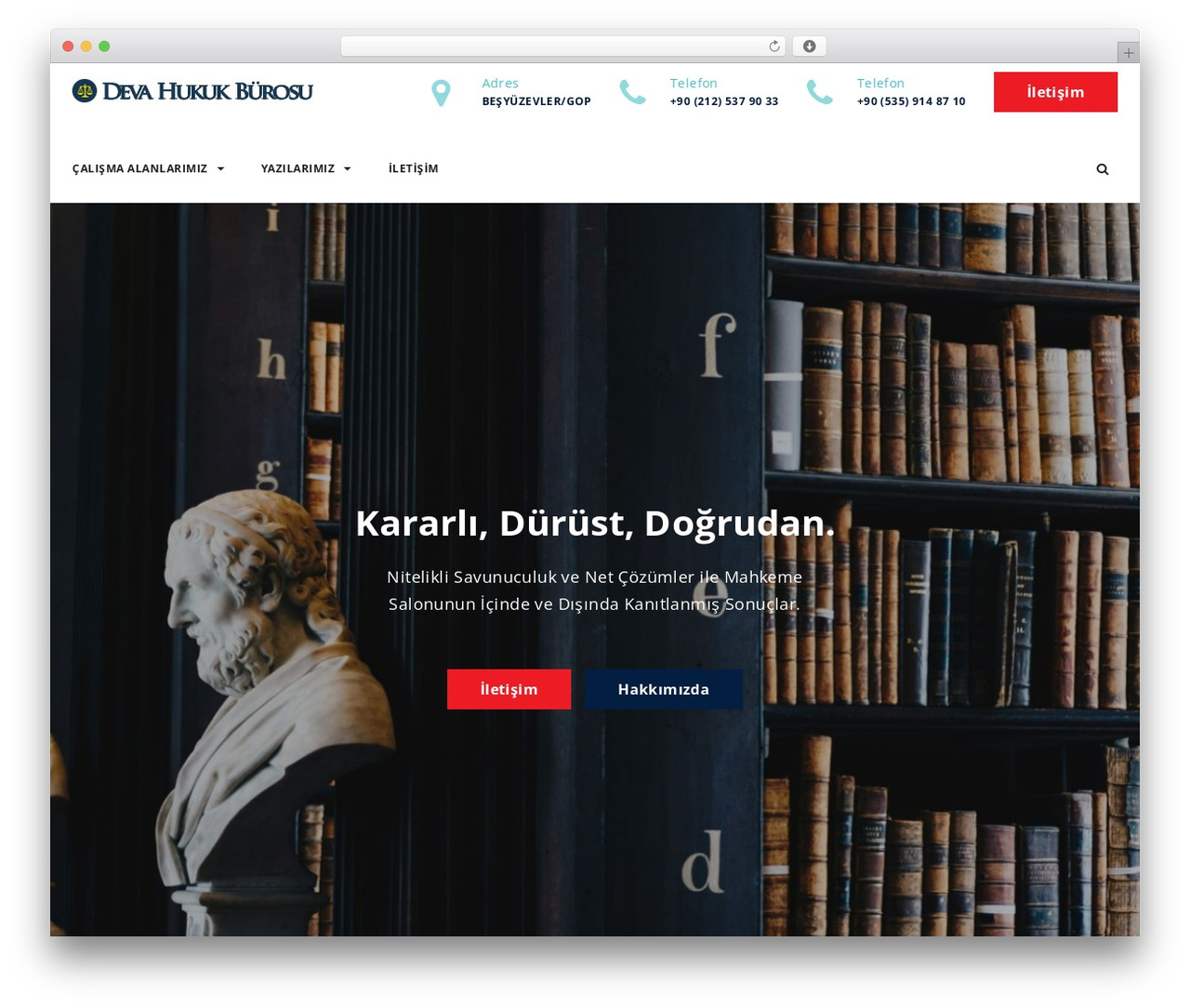 WordPress theme Petro - devahukukburosu.com