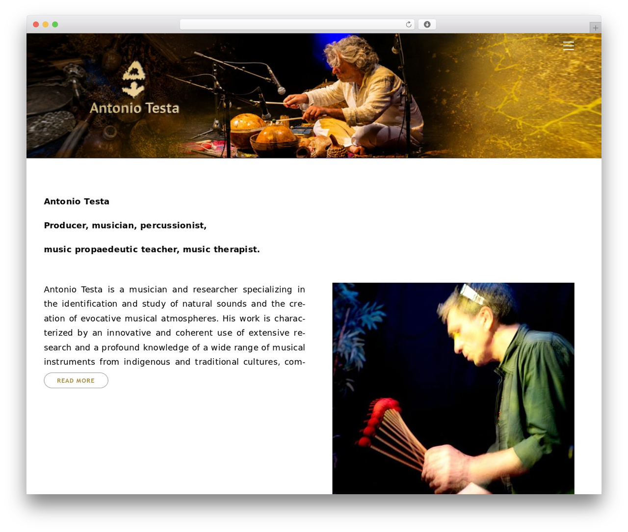 WordPress theme Themify Ultra - antoniotestamusic.com WordPress theme Themify Ultra - antoniotestamusic.com