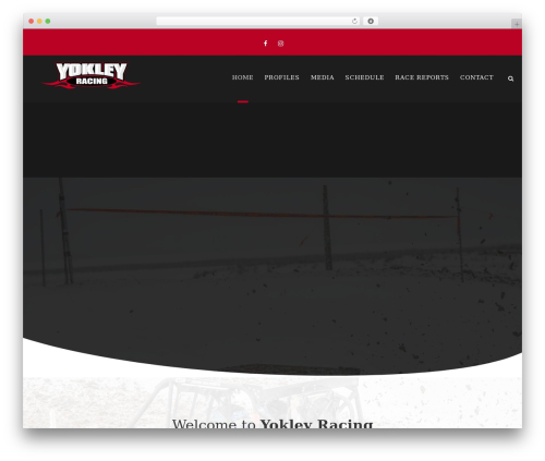 WordPress website theme BigSlam - yokleyracing.com